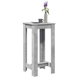 vidaXL betonsz&uuml;rke szerelt fa b&aacute;rasztal 51 x 50 x 103,5 cm