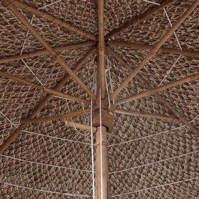 vidaXL bambuszernyő banánlevél tetővel 210 cm