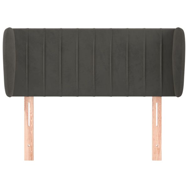 vidaXL s&ouml;t&eacute;tsz&uuml;rke b&aacute;rsony fejt&aacute;mla sz&aacute;rnyakkal 203x23x78/88 cm