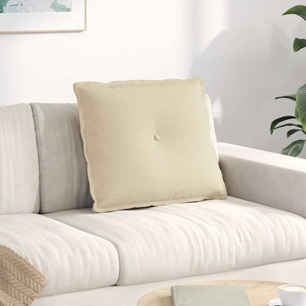 vidaXL H&aacute;tp&aacute;rna Kr&eacute;m 60 x 19 x 50 cm sz&ouml;vet