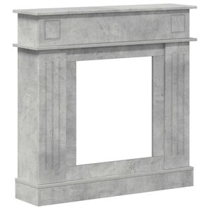 vidaXL Kandall&oacute;keret Betonsz&uuml;rke 102 x 26 x 100 cm Szerelt Fa