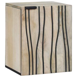 vidaXL F&uuml;rdőszobai mosd&oacute;szekr&eacute;ny Feh&eacute;r 38 x 33 x 48 cm Szerelt Fa