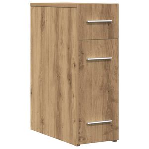 vidaXL Patika Szekr&eacute;ny 20 x 45,5 x 60 cm Szerelt Fa k&eacute;zműves t&ouml;lgy