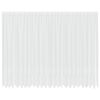vidaXL Csipk&eacute;s F&uuml;gg&ouml;ny f&uuml;gg&ouml;ny&ouml;kkel Feh&eacute;r 260 x 600 cm Poli&eacute;szter