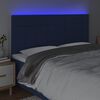 vidaXL k&eacute;k sz&ouml;vet LED-es fejt&aacute;mla 200x5x118/128 cm