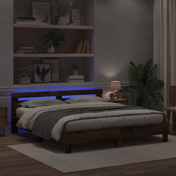 vidaXL &Aacute;gykeret leddel fejt&aacute;ml&aacute;val &Ouml;reg fa 200 x 200 cm Faanyag