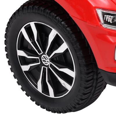 vidaXL piros Volkswagen T-Roc pedálos autó