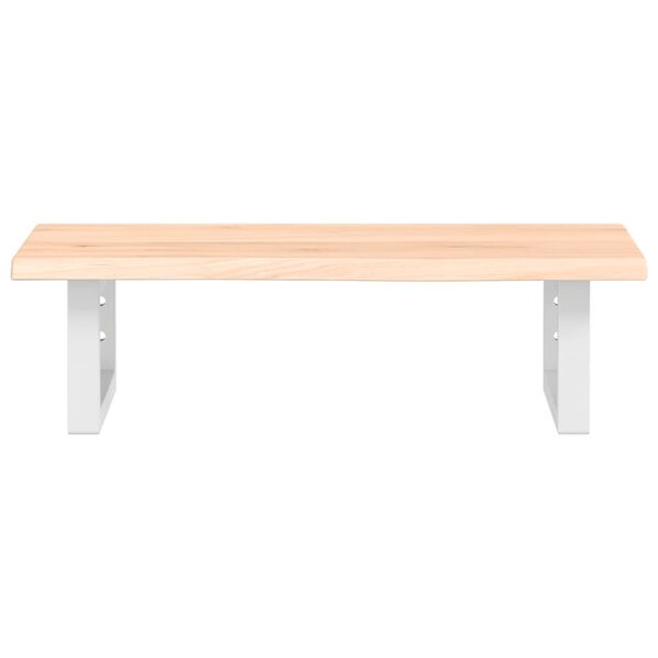 vidaXL ac&eacute;l &eacute;s t&ouml;m&ouml;r t&ouml;lgyfa falra szerelhető mosd&oacute;polc