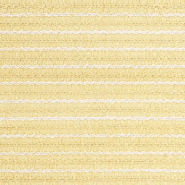 vidaXL bézs színű HDPE erkélytakaró 120 x 500 cm