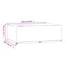 vidaXL téglalap alakú kerti bútorhuzat 12 fűzőlyukkal 230x165x80 cm
