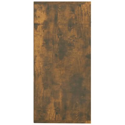 vidaXL füstös tölgyszínű szerelt fa tálalószekrény 88 x 30 x 65 cm
