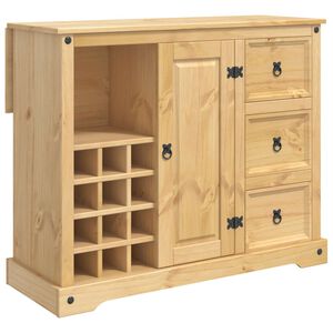 VidaXL Konyhai T&aacute;rol&aacute;s M&eacute;zes Viasz 112 x 70 x 91,5 cm T&ouml;m&ouml;r fenyő