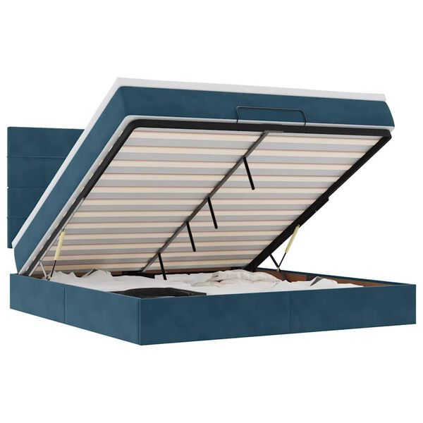 vidaXL Ottom&aacute;n &aacute;gykeret matracokkal s&ouml;t&eacute;tk&eacute;k 160x200cm b&aacute;rsony