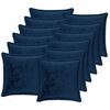 vidaXL Takar&oacute; P&aacute;rna 12 db HOUTEN S&ouml;t&eacute;tk&eacute;k 40 x 40 cm Flanell