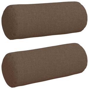vidaXL Hengerp&aacute;rn&aacute;k 2 db sz&ouml;vet Barna &Oslash; 15 x 40 cm