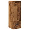 vidaXL antik fa sz&iacute;nű szerelt fa magasszekr&eacute;ny 36 x 35,5 x 103,5 cm