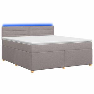 vidaXL Boxspring &aacute;gy matraccal T&oacute;psz&iacute;nű 140 x 200 cm Sz&ouml;vet