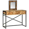 vidaXL &Ouml;lt&ouml;zk&ouml;dőasztal Barna 100 x 40 x 120 cm T&ouml;m&ouml;r Ak&aacute;cfa