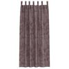 vidaXL B&aacute;rsonyf&uuml;gg&ouml;ny&ouml;k f&uuml;gg&ouml;ny&ouml;kkel 2 pcs Barna 245 x 140 cm B&aacute;rsony