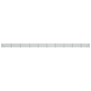 vidaXL z&ouml;ld dr&oacute;tker&iacute;t&eacute;s illesztőperemmel 1,1 x 25 m