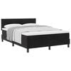 vidaXL Boxrug&oacute;s &aacute;gy fejt&aacute;ml&aacute;val Fekete 140 x 190 cm B&aacute;rsony