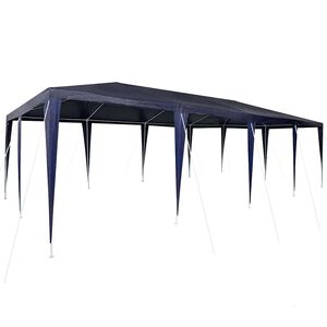 vidaXL Partys&aacute;tor K&eacute;k 800 x 400 x 266 cm Poli&eacute;szter &eacute;s Ac&eacute;l