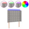 vidaXL vil&aacute;gossz&uuml;rke sz&ouml;vet LED-es fejt&aacute;mla 83x16x118/128 cm