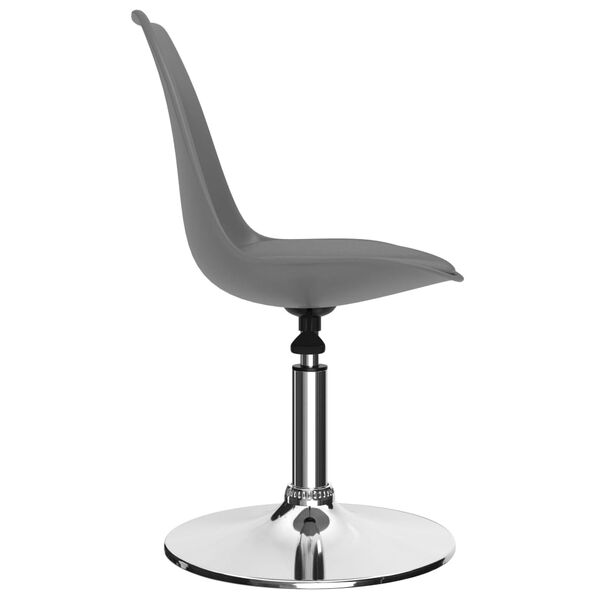 vidaXL 2 db vil&aacute;gossz&uuml;rke műbőr forg&oacute; &eacute;tkezősz&eacute;k