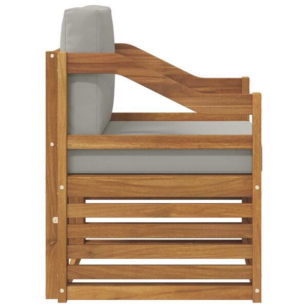 vidaXL K&uuml;lt&eacute;ri kanap&eacute; szett p&aacute;rn&aacute;val Term&eacute;szetes 67 x 63 x 73 cm