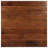 vidaXL t&ouml;m&ouml;r &uacute;jrahasznos&iacute;tott fa n&eacute;gyzet alak&uacute; asztallap 90x90x2,5 cm