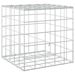 vidaXL Gabion 3,5 mm Dr&oacute;ttal &eacute;s 10x10 cm R&aacute;csos 50x50x50 cm
