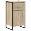 vidaXL Sz&eacute;f Sonoma T&ouml;lgy 43 x 36 x 75,5 cm Szerelt Fa