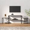 vidaXL sz&uuml;rke sonoma sz&iacute;nű szerelt fa TV-szekr&eacute;ny 157x35x52 cm