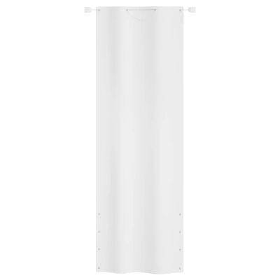 vidaXL fehér oxford szövet erkélyparaván 80 x 240 cm