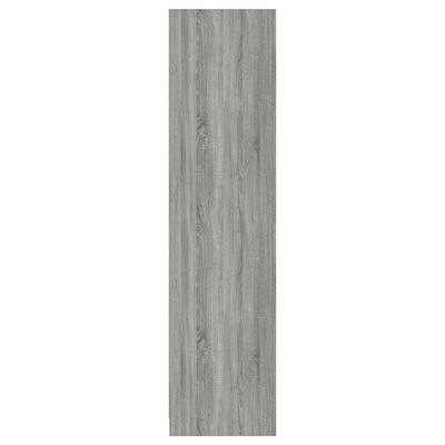 vidaXL szürke sonoma színű szerelt fa szekrény fiókokkal 50x50x200 cm