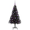 vidaXL Kar&aacute;csonyfa Fekete 150 cm PVC