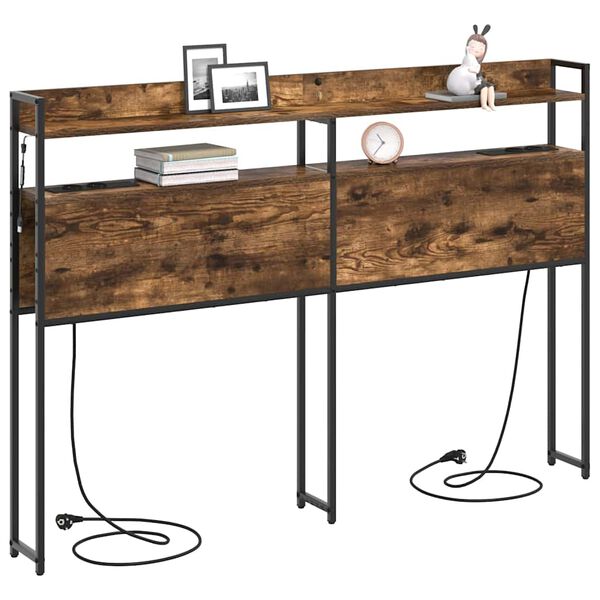 vidaXL T&aacute;rol&oacute; fejt&aacute;mla F&uuml;st&ouml;lt t&ouml;lgy 140,5 x 15 x 98 cm Faanyag