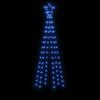vidaXL kék fényű karácsonyfa tüskével 108 LED-del 180 cm