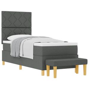 vidaXL Boxrug&oacute;s &aacute;gy fejt&aacute;ml&aacute;val S&ouml;t&eacute;tsz&uuml;rke 200 x 80 cm sz&ouml;vet