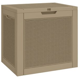 vidaXL vil&aacute;gosbarna polipropil&eacute;n kerti t&aacute;rol&oacute;l&aacute;da 55,5x43x53 cm