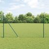 vidaXL Ker&iacute;t&eacute;soszlop Z&ouml;ld 50 x 1,5 m (36 mm h&aacute;l&oacute;) Ac&eacute;l &eacute;s PVC
