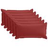 vidaXL P&aacute;rna huzat 6 db HOUTEN Bord&oacute; 40 x 70 cm Poli&eacute;szter