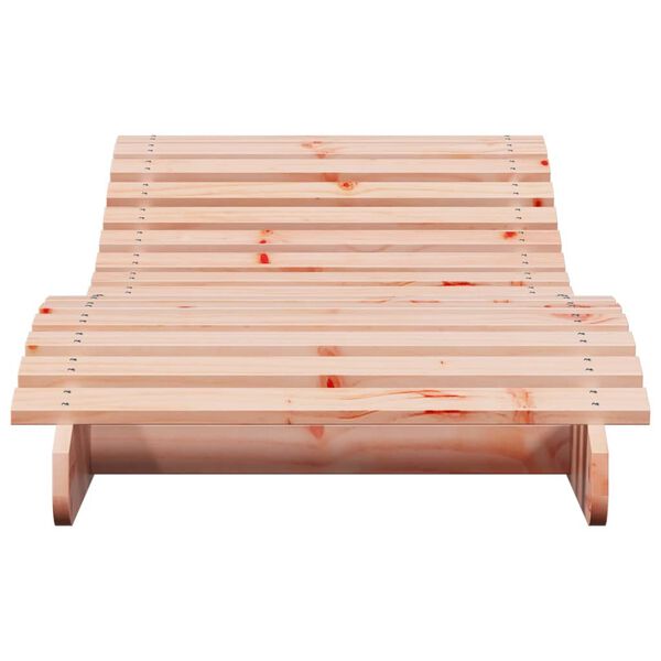 vidaXL tömör duglászfa napozóágy 205 x 70 x 31,5 cm