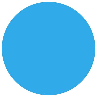 Kerek medence borító 488 cm PE kék