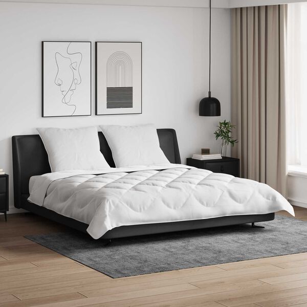 vidaXL Paplan p&aacute;rn&aacute;val 3 pcs Feh&eacute;r Mikrosz&aacute;las