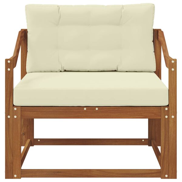 vidaXL K&uuml;lt&eacute;ri k&ouml;z&eacute;pső kanap&eacute; T&ouml;m&ouml;r Ak&aacute;cfa Term&eacute;szetes