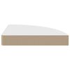 vidaXL fehér MDF lebegő sarokpolc 25 x 25 x 3,8 cm