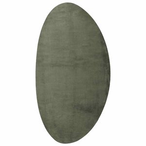 vidaXL Ter&uuml;letszőnyegek HUARTE Erdőz&ouml;ld 100 x 200 cm Poli&eacute;szter