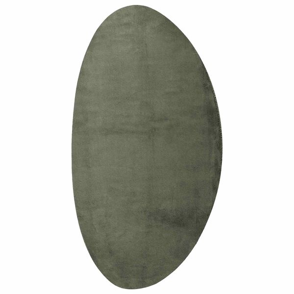 vidaXL Ter&uuml;letszőnyegek HUARTE Erdőz&ouml;ld 100 x 200 cm Poli&eacute;szter