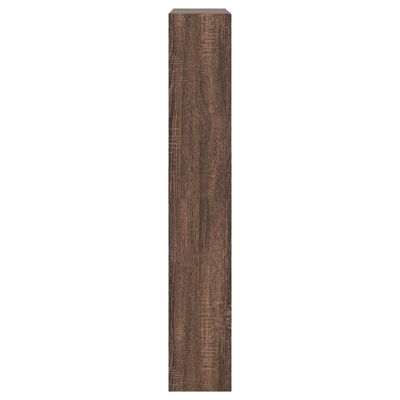 vidaXL barna tölgyszínű szerelt fa cipőszekrény 80 x 21 x 125,5 cm